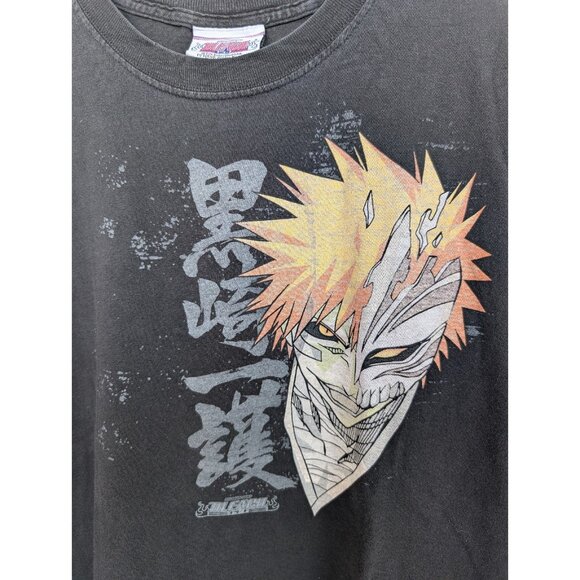 Y2K Bleach Anime Ichigo Hollow Shown Jump Shirt - Adult Men's Size L - Picture 2 of 6
